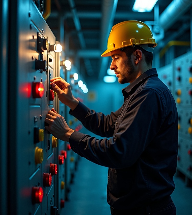 Manutenção elétrica em subestação predial em São Paulo